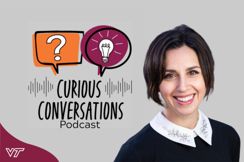 podcast logo with Julia Basso