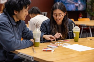 Chinese Language and Cultural Club hosts Bubble Tea and Games. (Photos by Amanda Broome for Virginia Tech)