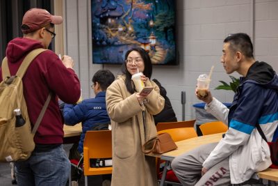Chinese Language and Cultural Club hosts Bubble Tea and Games. (Photos by Amanda Broome for Virginia Tech)