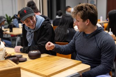 Chinese Language and Cultural Club hosts Bubble Tea and Games. (Photos by Amanda Broome for Virginia Tech)