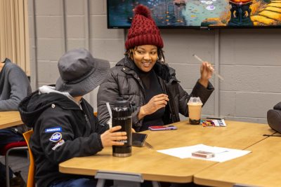 Chinese Language and Cultural Club hosts Bubble Tea and Games. (Photos by Amanda Broome for Virginia Tech)