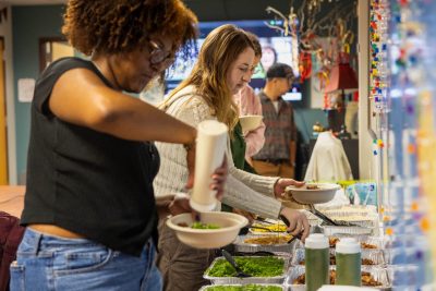 Guest Lectures: Defying Perpetrator Victim Stories in France and India. (Photos by Amanda Broome for Virginia Tech)