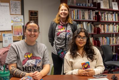 Guest Lectures: Defying Perpetrator Victim Stories in France and India. (Photos by Amanda Broome for Virginia Tech)