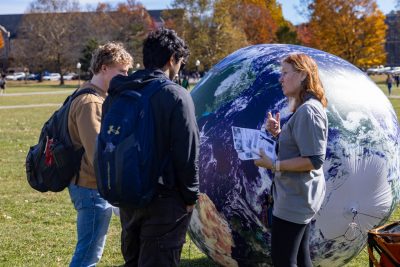 Pre-IEW Hype Event with the Chillfield. (Photo by Amanda Broome for Virginia Tech)