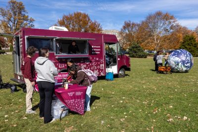 Pre-IEW Hype Event with the Chillfield. (Photo by Amanda Broome for Virginia Tech)