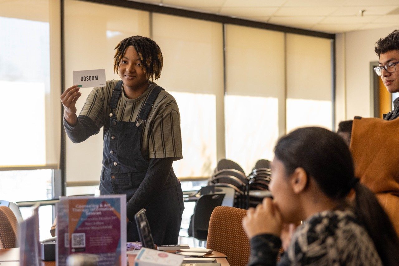 Guess that Vibe: A Cultural Game Day at the Black Cultural Center. (Photo by Amanda Broome for Virginia Tech)