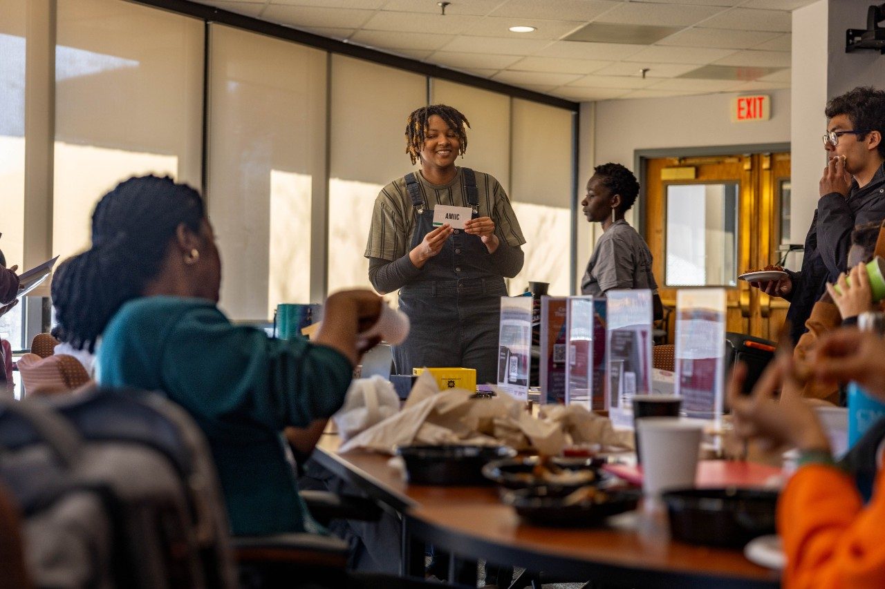 Guess that Vibe: A Cultural Game Day at the Black Cultural Center. (Photo by Amanda Broome for Virginia Tech)