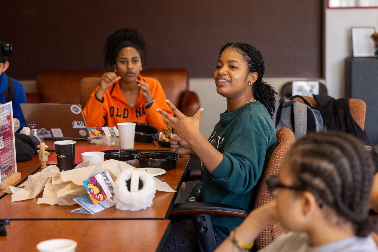 Guess that Vibe: A Cultural Game Day at the Black Cultural Center. (Photo by Amanda Broome for Virginia Tech)