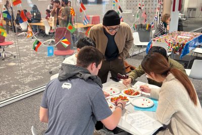 Ramen & Sushi Night hosted in the D.C. Area. (Photo by Jaelen White for Virginia Tech) 