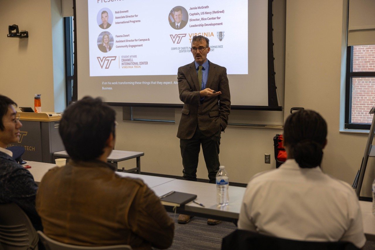 The Inaugural Student Leadership Summit. (Photos by Amanda Broome for Virginia Tech)