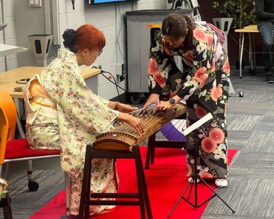 Echoes of Japan's Past hosted by the Department of Japanese Studies. (Photo by Ginny Ford for Virginia Tech)