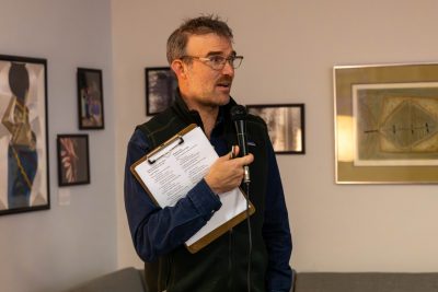 Mozaiko and Cranwell International Center host the Multilingual Open Mic Night. (Photos by Amanda Broome for Virginia Tech)