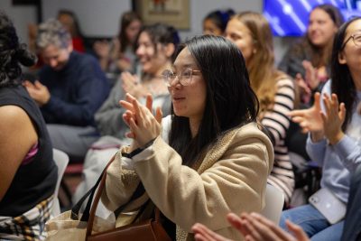 Mozaiko and Cranwell International Center host the Multilingual Open Mic Night. (Photos by Amanda Broome for Virginia Tech)
