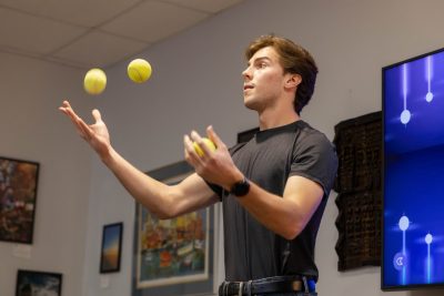 Mozaiko and Cranwell International Center host the Multilingual Open Mic Night. (Photos by Amanda Broome for Virginia Tech)