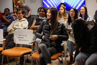 Mozaiko and Cranwell International Center host the Multilingual Open Mic Night. (Photos by Amanda Broome for Virginia Tech)