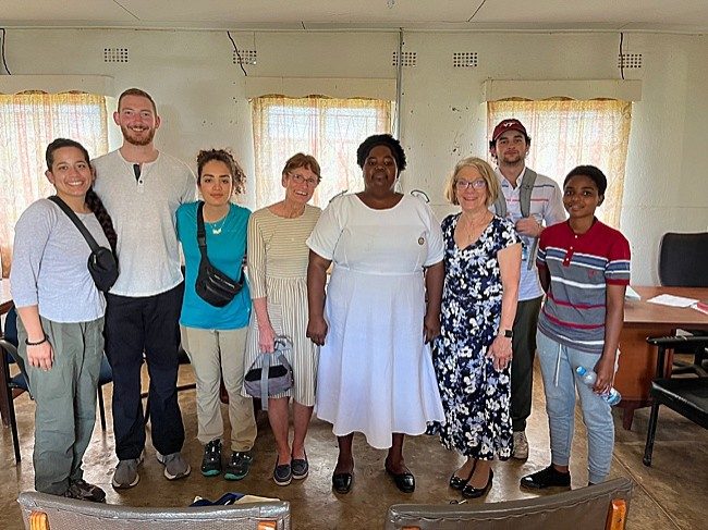 Malawi Team Group at the Thyolo District Hospital in Malawi.